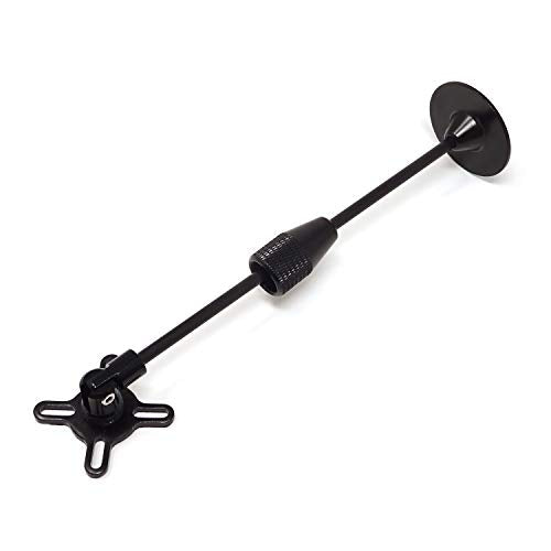 Honbay CNC Aluminum GPS Folding Antenna Base Mount Holder Bracket for DJI Quadcopter Multicopter (Black)