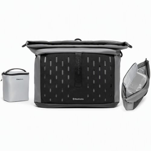 Manfrotto Uncover Camera Messenger/Sling Bag 7L, Expandable Roll-Top - size: Small Mess 7L