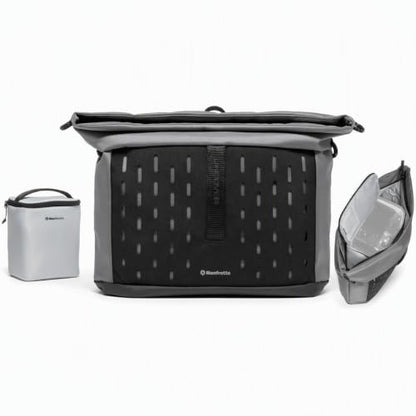 Manfrotto Uncover Camera Messenger/Sling Bag 7L, Expandable Roll-Top - size: Small Mess 7L