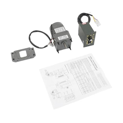 90-1650RPM 25W 60K Variable Speed AC Gear Motor with Controller & Bracket - color: 25W 60K, with Bracket