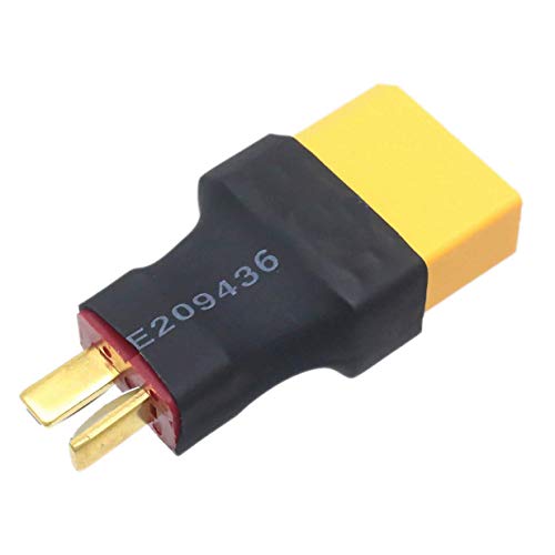 3PCS ShareGoo RC Female XT90 XT-90 Plug to Male T Plug Adapter Connector Conversion for RC Car Boat Drone Lipo NiMH Battery Charger