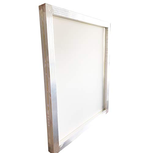 Aluminum Silk Screen Printing Screens 20 x 24 Inch Frame-160 White Mesh (6 PCS) - size: 6 PCS