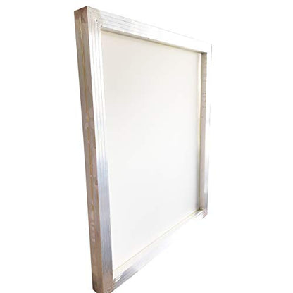 Aluminum Silk Screen Printing Screens 20 x 24 Inch Frame-160 White Mesh (6 PCS) - size: 6 PCS
