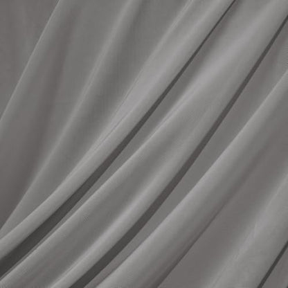 Horbaunal 4-Way Stretch Mesh Fabric by The Yard, Light Grey 1 Yard - color: Light Grey, size: 1 Yard