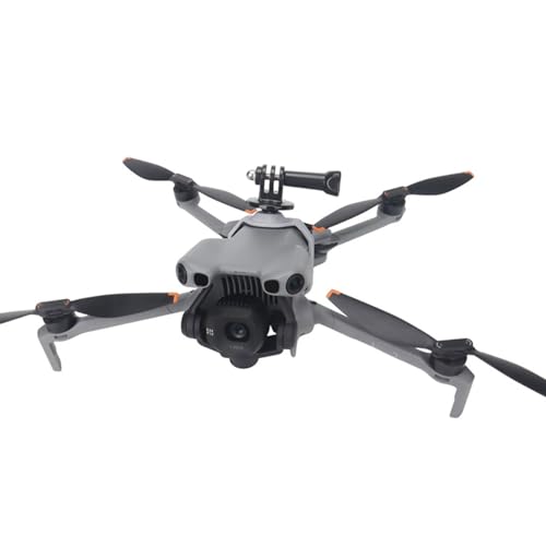 Mini 5 Pro Drone Camera Mount Top Carry Extension Bracket with 1/4 Screw Tripod Mount Adapter Compatible for DJI Mini 5 Pro Drone Accessories for Action Camera/LED Flight Light