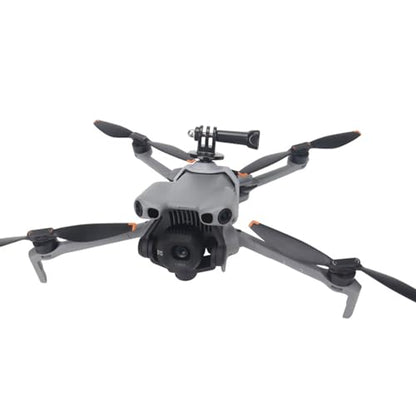 Mini 5 Pro Drone Camera Mount Top Carry Extension Bracket with 1/4 Screw Tripod Mount Adapter Compatible for DJI Mini 5 Pro Drone Accessories for Action Camera/LED Flight Light