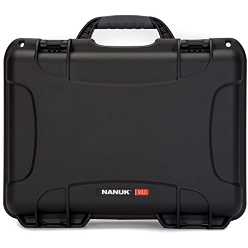 NANUK 910 Waterproof Hard Case with Foam Insert for DJI Mini SE Fly More Kit - Black (910-MAVMSE1)
