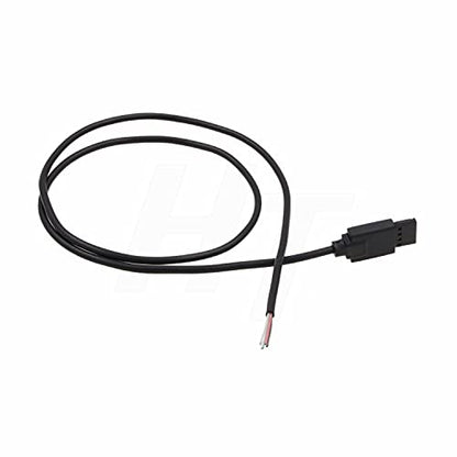 Power and Remote Controller CAN-Bus Cable 4-pin to Open End Bare Wire for DJI Focus Ronin S 12V 2A 12" - color: 4pin to open end