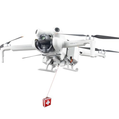 Hanatora Payload Release Dropping Device for DJI Mini 4 Pro Drone,Delivery Airdrop Dropper,Fishing Bait Kit Accessories