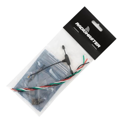 Radiomaster ELRS Receiver RP1 2.4GHz ExpressLRS Nano Receiver with 65mm UFL T Antenna for ELRS FPV Remote Controller Ideal for FPV Drone/Tiny Whoop/Fixed-Wing RC Plane