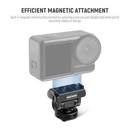 NEEWER Mount Adapter Compatible with DJI Osmo 360 / Action 5 Pro/4/3, AC012 - style: AC012