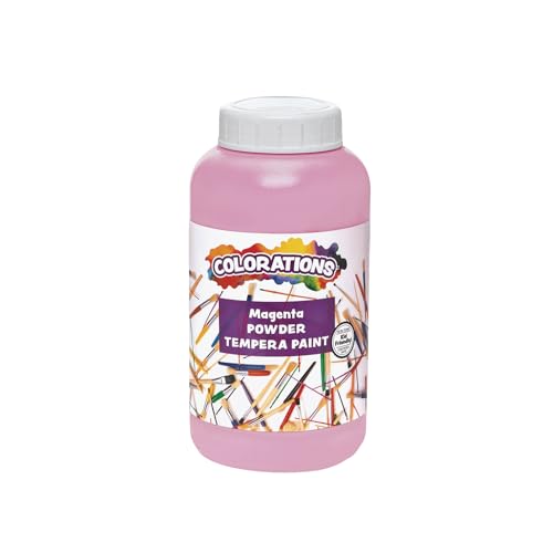 Colorations Powder Tempera Paint, Magenta, 1 lb, Ages 4+, PreK+ - color: Magenta