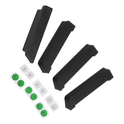 Drone Battery Charge Port Dust Proof Protection Cover Cap with Stickers Compatible with DJI Mavic Air 2