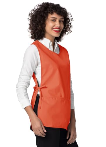 Adar Universal Cobbler Apron - Unisex Cobbler Apron - color: Mandarin Orange, size: X-Large