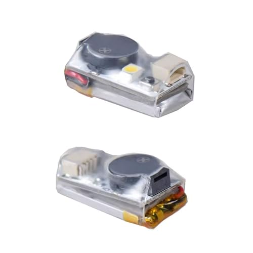SpeedyBee FPV Drone Buzzer, Alarm Beeper with Internal Battery Beacon LED 110dB Alarm for F405 F7 Flight Controller GPS Tracker FPV Drone Airplane