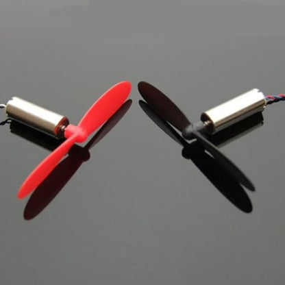 4pcs AB Propeller Blades 45-75mm Mini Drone Propellers, Compatible with Drones, Gliders, and Foam Aircraft (45mm-Red) - style: 45mm-Red