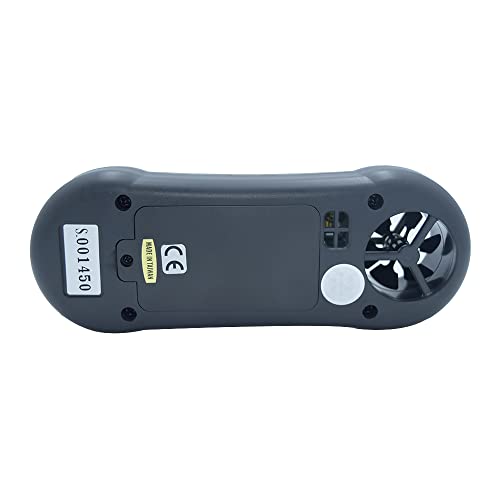 Digital Professional 4‑in‑1 Wind Meter – Anemometer + Data Logging, illuminance calibrated, and UV LED PAR lux – Ideal for HVAC Airflow Measurement, Ventilation System Testing| Model: LM-8000A
