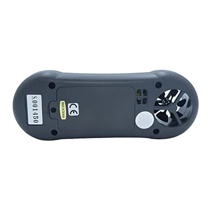 Digital Professional 4‑in‑1 Wind Meter – Anemometer + Data Logging, illuminance calibrated, and UV LED PAR lux – Ideal for HVAC Airflow Measurement, Ventilation System Testing| Model: LM-8000A