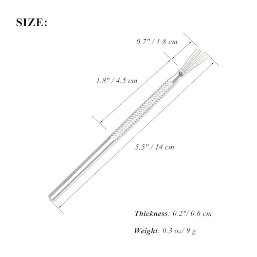 3 PCS Clay Needle Tools Sculpting Ceramics Pottery Carving Tools for Model Clay Supplies, Ceramic & Pottery Tools Sculpture Feather Pin 5.5 Long Feather Wire Texture Tool, LXLVOUEG