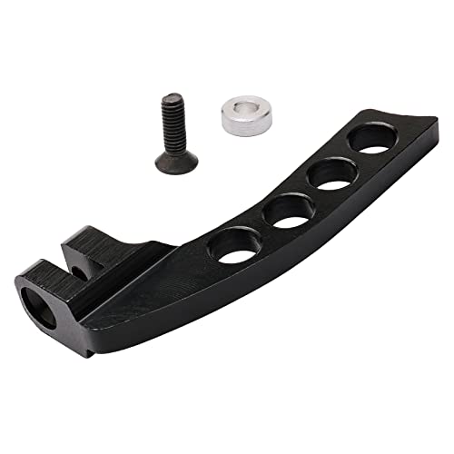 Sliver Aluminum Alloy Neck Strap Balancer with 4 Holes for RC Transmitter Flysky Futaba (Horizontal Hang)