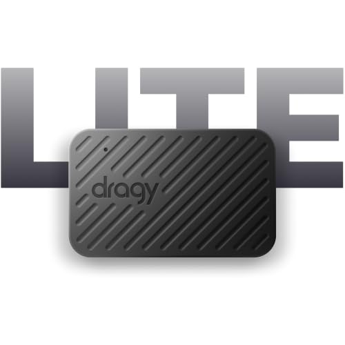 All-New dragy Lite — Ultra-Light GPS Lap Timer for RC Cars & FPV Drones | High-Precision 25Hz GPS Module with UART/Compass Output | RaceChrono Compatible | 6.5H Battery Life