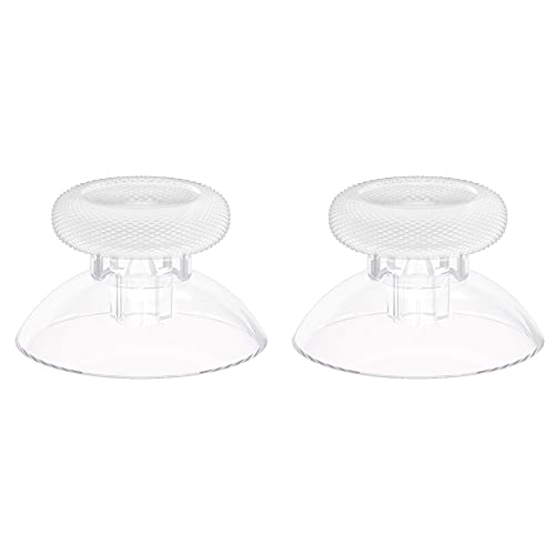 eXtremeRate Replacement Thumbsticks for Xbox Series X & S Controller, Joysticks Repair Kit for Xbox Wireless Controller, Custom Analog Stick Buttons for Xbox One S/X/Elite Controller - Clear - color: Clear