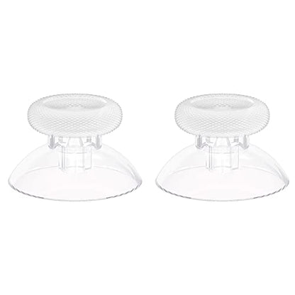 eXtremeRate Replacement Thumbsticks for Xbox Series X & S Controller, Joysticks Repair Kit for Xbox Wireless Controller, Custom Analog Stick Buttons for Xbox One S/X/Elite Controller - Clear - color: Clear