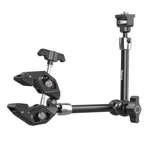 SMALLRIG 12.9 Inches Magic Arm Clamp, with 1/4 Screw & Anti-Deflection Pin