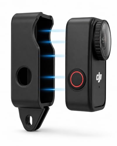 DJI Osmo Nano Compatible Mount, Magnetic, Quick Release, Vertical, Action Camera Mount Interface, Secure Magnetic Retention, for Action Sports, Mountain Biking, Skiing, Motorcycle, Drone.