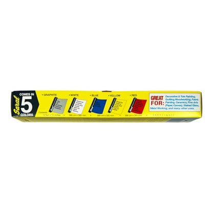 Saral Paper Corp Wax Free Transfer Paper - White - 12 inches x 12 Foot Roll