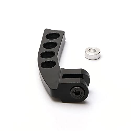 Sliver Aluminum Alloy Neck Strap Balancer with 4 Holes for RC Transmitter Flysky Futaba (Horizontal Hang)