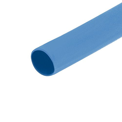 uxcell Heat Shrink Tubing 2mm Dia 5m 2:1 Heat Shrink Tube Wire Wrap Blue - color: Blue, size: 2mmx5m