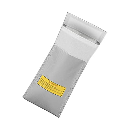 Fireproof Battery Storage Bag, Flame Retardant Pouch for Safe Handling and Airplane Model Battery Storage