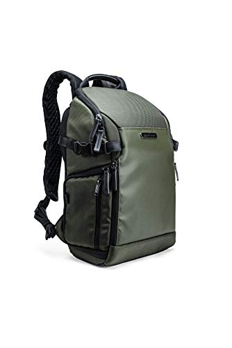 VANGUARD VEO Select 37BRM Camera Backpack - Green, Rear Access, Multi-Access, 9.7" Tablet Storage, Tripod Carry - color: Green, size: 37