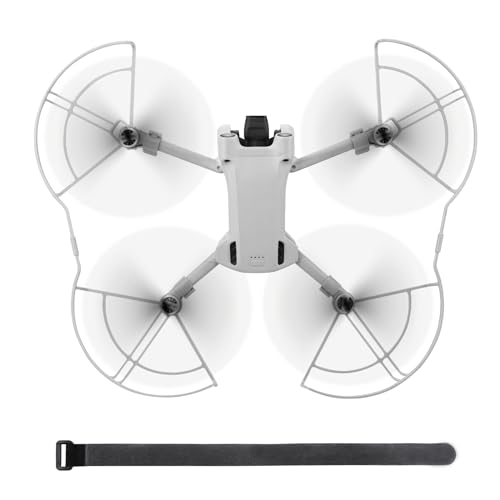 BRDRC Mini 3 Pro/Mini 3 Propeller Guard,Quick Release Prop Protector Lightweight Anti-Collision Blade Bumper for DJI Mini 3 / Mini 3 Pro Accessories