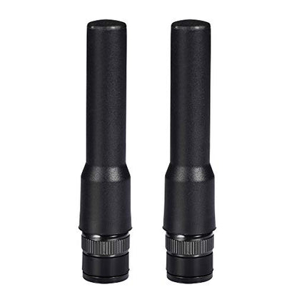 Bingfu Ham Radio BNC Male Soft Antenna 2-Pack - color: 2-Pack BNC Male Antenna