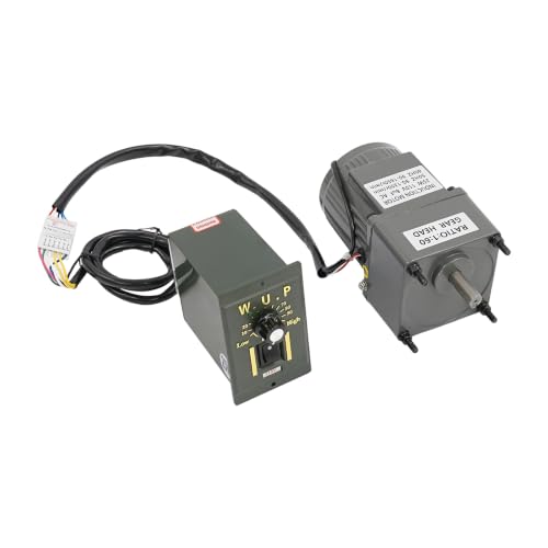 90-1650RPM 25W 60K Variable Speed AC Gear Motor with Controller & Bracket - color: 25W 60K, with Bracket