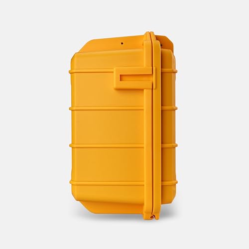 15" Large Heavy-Duty Waterproof Hard Case with Customizable Foam - color: Yellow-DIY