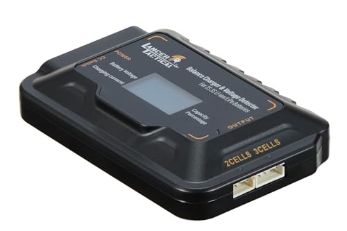 Lancer Tactical Advanced Li-Po Smart Pro Compact Balance Battery Lipo Charger w/Automatic Protection- (Black)