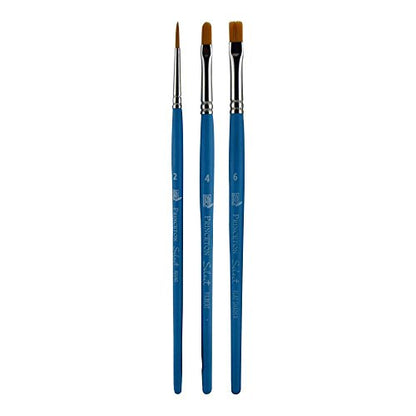 Princeton Select Artiste Brush Set No. 4, Synthetic, 3 Piece, 1 Count - size: SET 4- 3 BRUSH SET