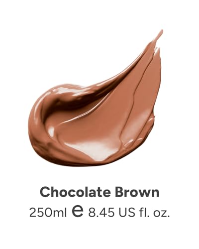 JusArt Acrylic Paint Chocolate Brown Tubes 250ml (8.45 oz) - color: Brown
