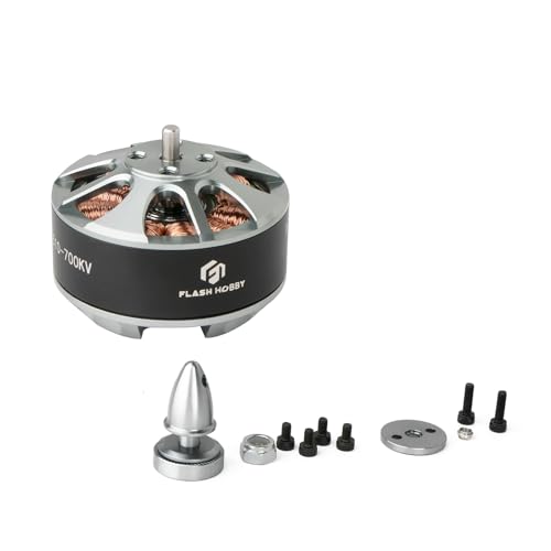 FLASH HOBBY MT3510 Brushless Motor Outrunner RC Electric Motor fro RC Plane Racing Drone FPV & X Class Drone (700KV)