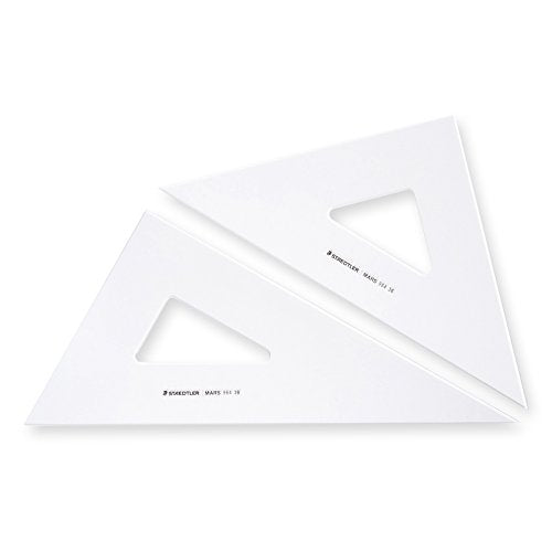 Staedtler 964 36 Triangular Ruler Drafting Set Mars 14.2 inches (36 cm) - size: 36cm