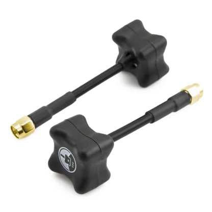 TBS Triumph 5.8GHz RHCP FPV Antenna Set (SMA Male) - 2.5 - Black