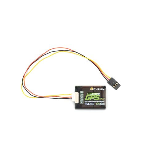 FrSky GPS ADV Plus Sensor, High-Precision Dual-Mode GPS Module, Built-in Variometer & Compass, Supports FBUS/S.Port/I2C/Serial, Real-time Position Speed Altitude Telemetry for RC Airplane Drone