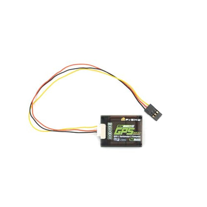 FrSky GPS ADV Plus Sensor, High-Precision Dual-Mode GPS Module, Built-in Variometer & Compass, Supports FBUS/S.Port/I2C/Serial, Real-time Position Speed Altitude Telemetry for RC Airplane Drone