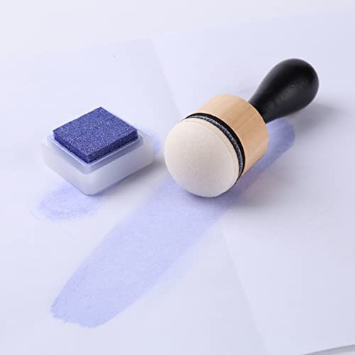 BAOFALI Mini Ink Blending Tool,with Foams Replacement Refill Foam Tool for Foams Scrapbooking Painting Drawing Art Supplies Handle Ink Tools Embossing Stencils - size: 3PCS