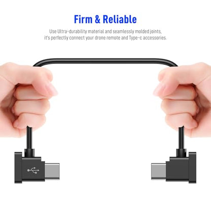 USB C to USB C Remote Controller Cable for DJI Mavic 3 Mini 2 3 Pro Air 2S - style: TPE Black