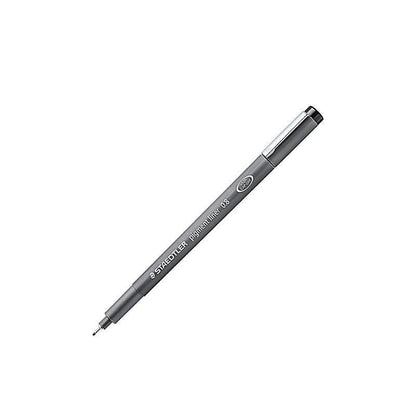 STAEDTLER Pigment Liner, 0.8mm, Black Ink (308-0.8), 0.8 mm - style: 0.8mm