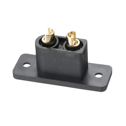 ELFCULB 10PCS Amass XT90E Male Connectors with Screws for RC Vehicles - size: XT90E Male